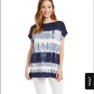 NWT KAREN KANE TIE DYE TOP